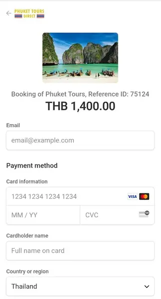 Payment Page