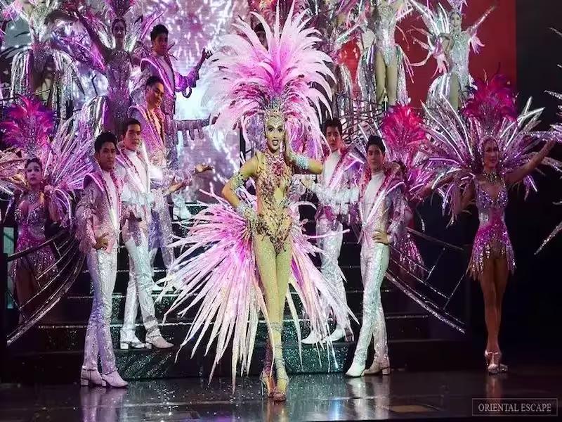 Luxurious and intimate theater interior at Simon Cabaret Phuket